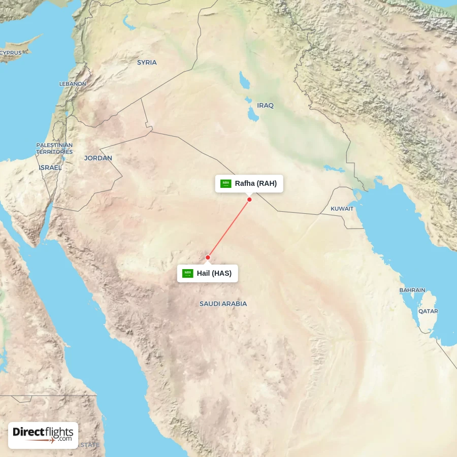 HAS - RAH route map