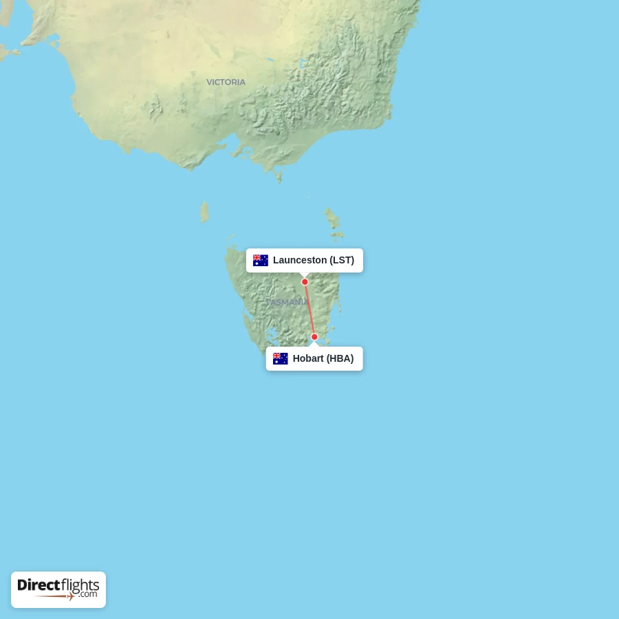 HBA - LST route map