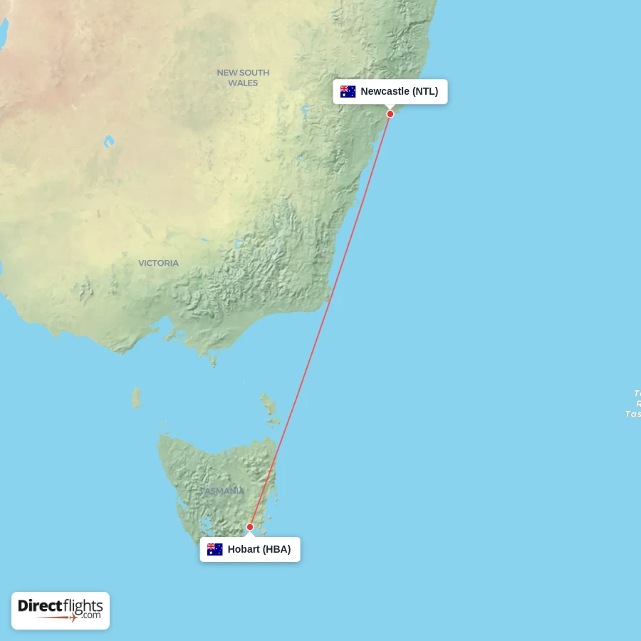 HBA - NTL route map