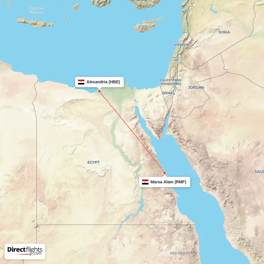 HBE - RMF route map