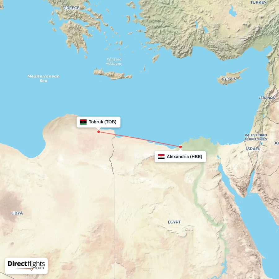 HBE - TOB route map
