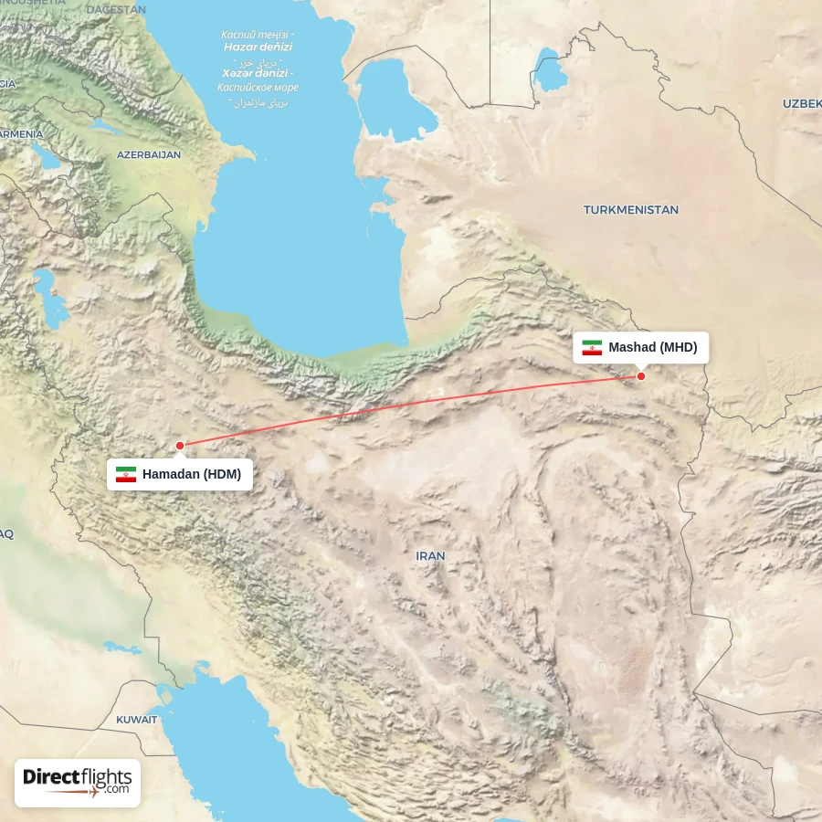 HDM - MHD route map