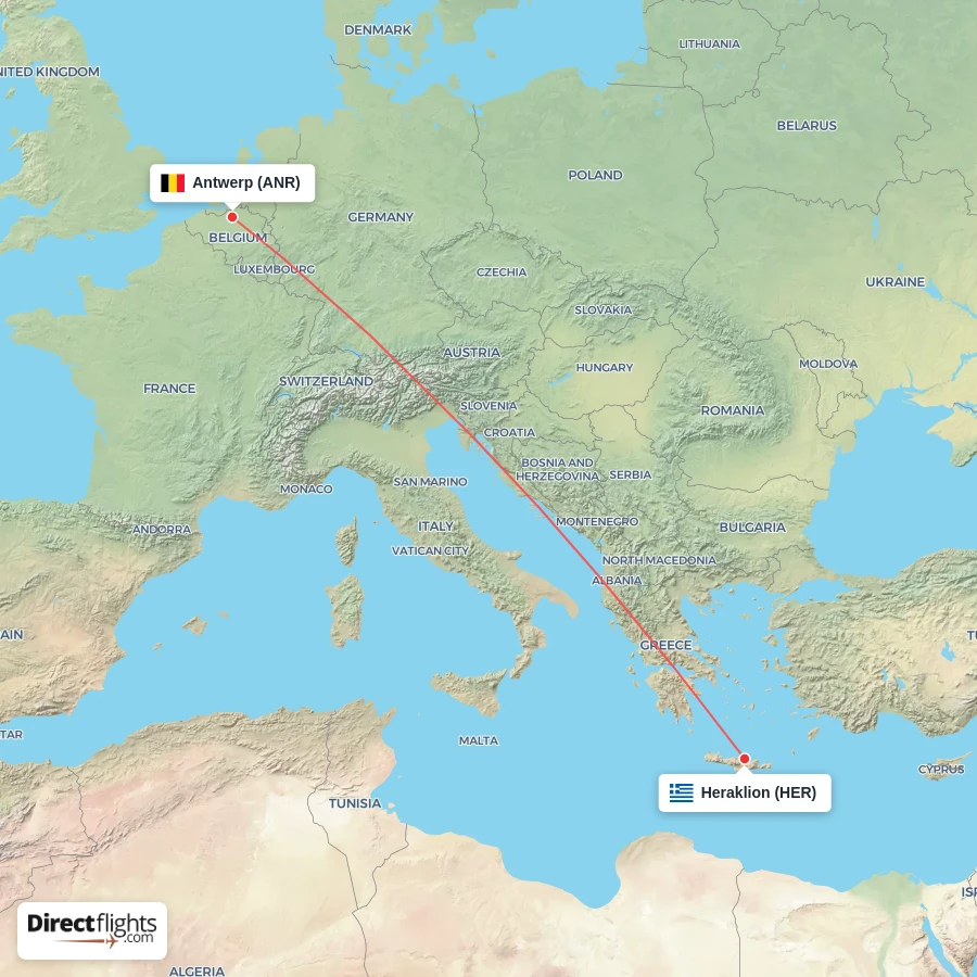 HER - ANR route map