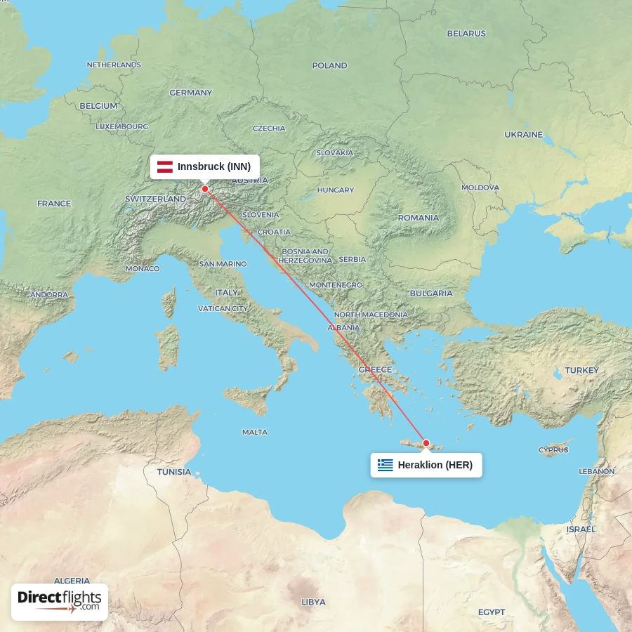 HER - INN route map