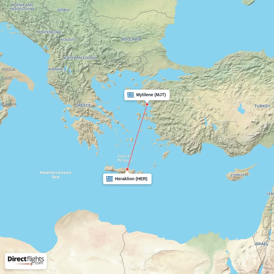 HER - MJT route map