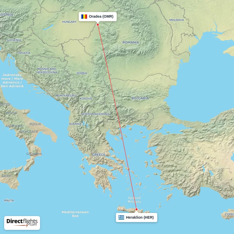HER - OMR route map