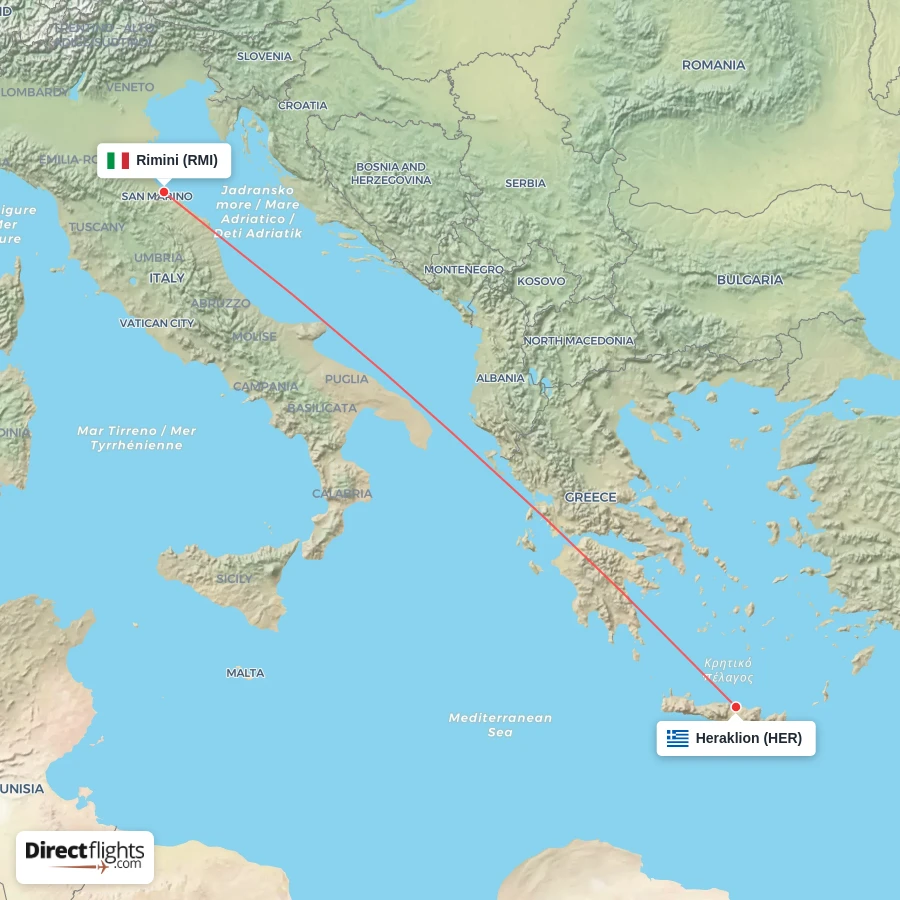 HER - RMI route map