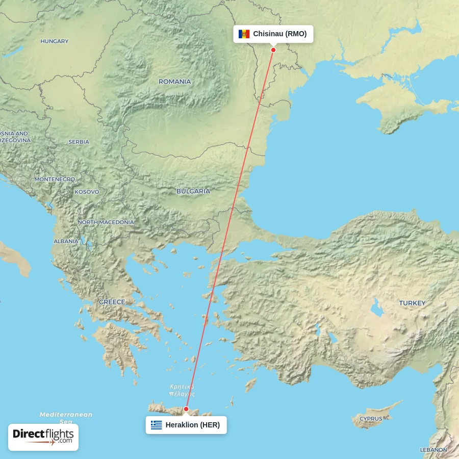 HER - RMO route map