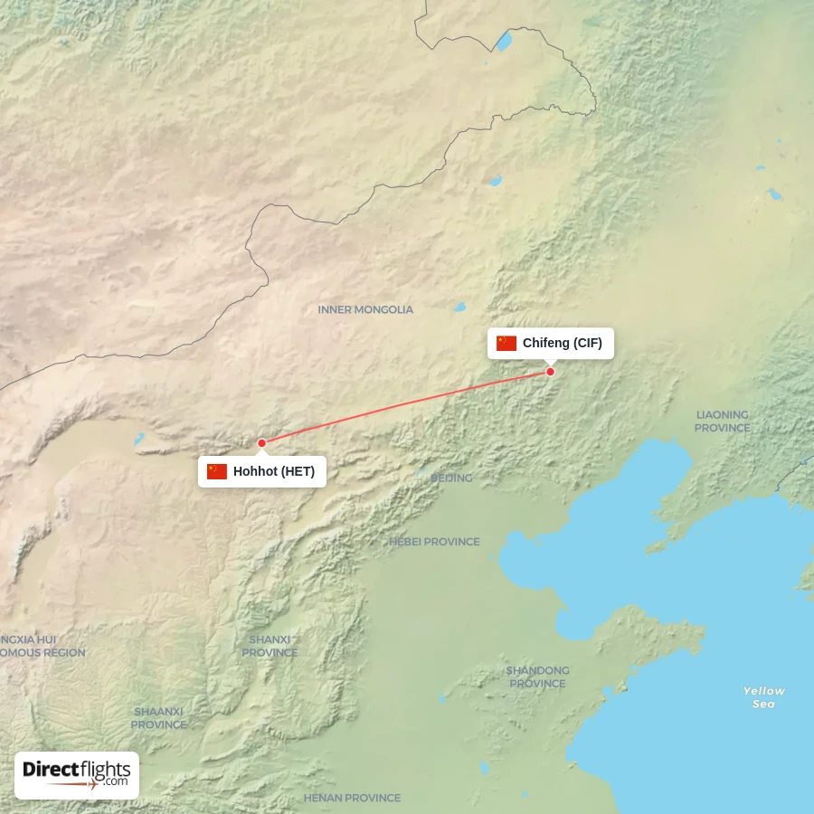 HET - CIF route map