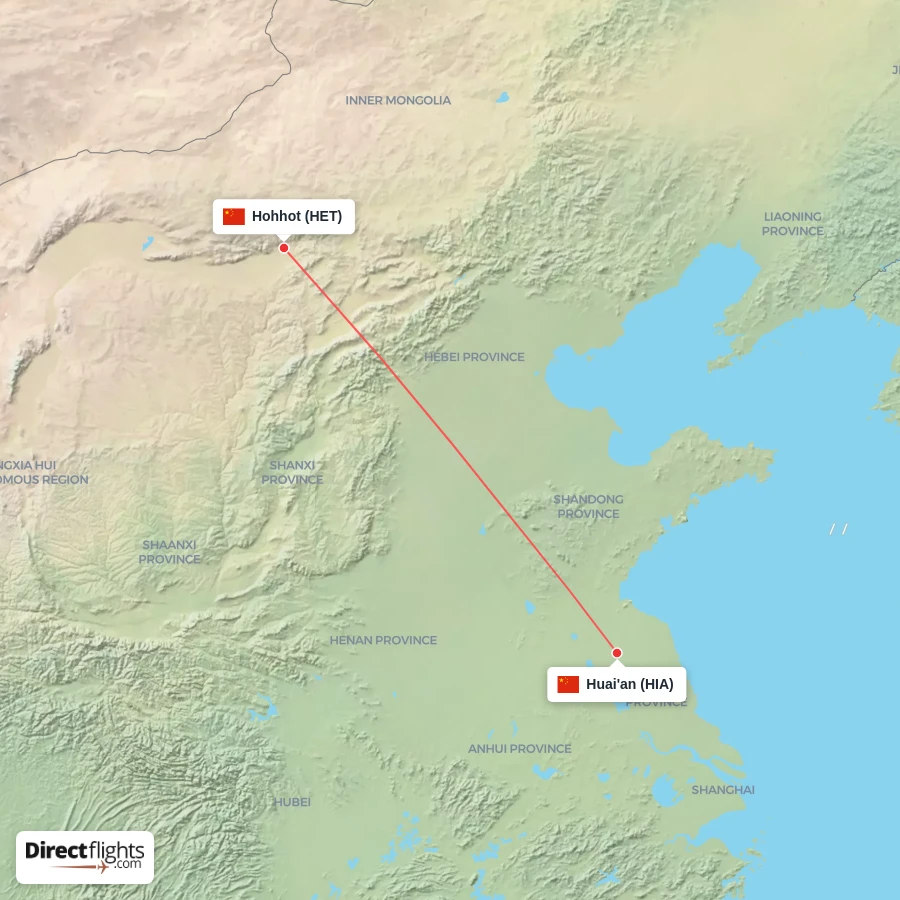 HET - HIA route map