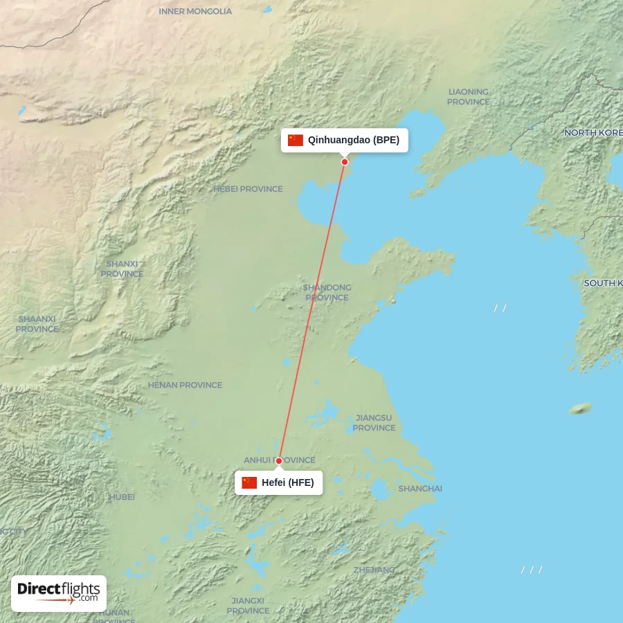 HFE - BPE route map