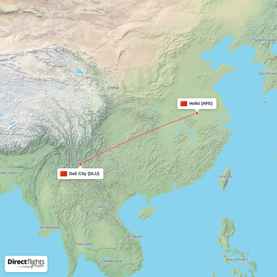 HFE - DLU route map