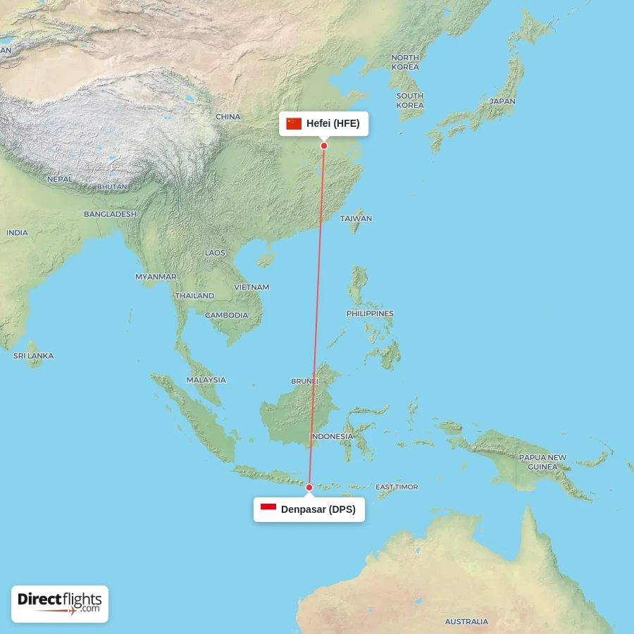 HFE - DPS route map