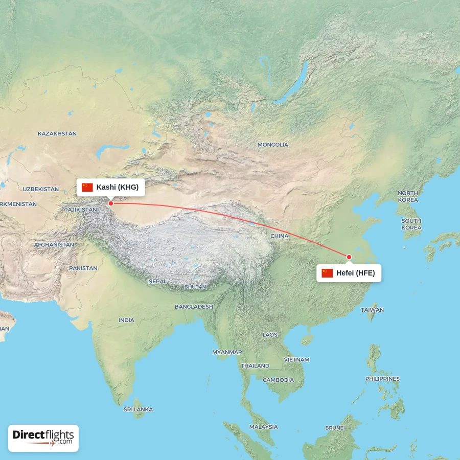 HFE - KHG route map