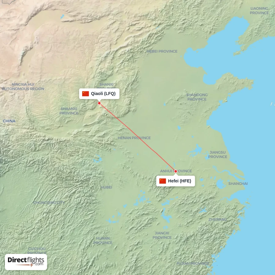 HFE - LFQ route map