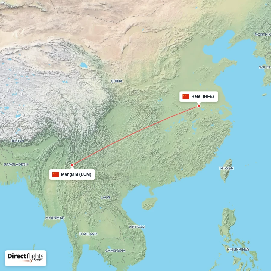 HFE - LUM route map