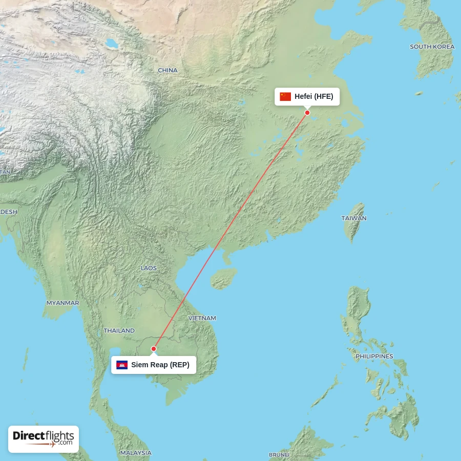 HFE - REP route map