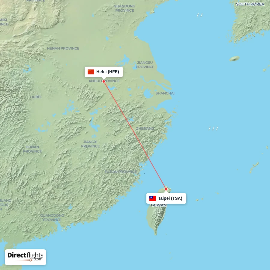 HFE - TSA route map