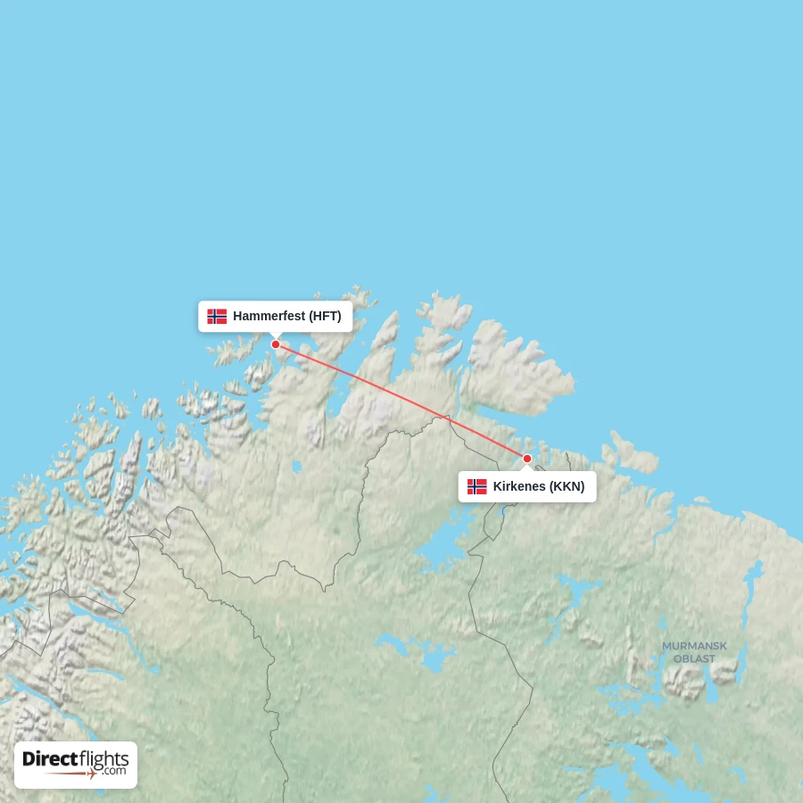 HFT - KKN route map