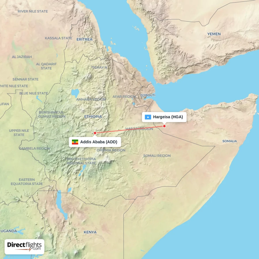 HGA - ADD route map