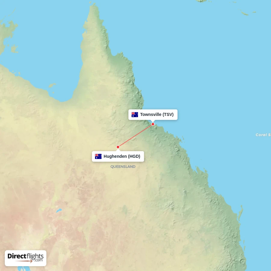HGD - TSV route map