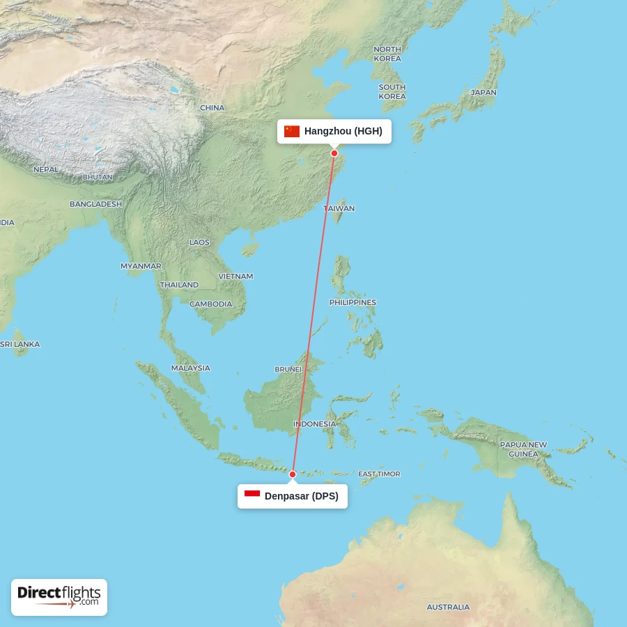 HGH - DPS route map