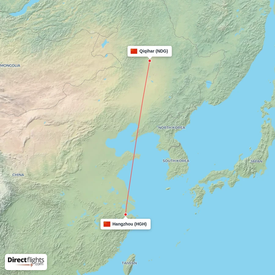 HGH - NDG route map