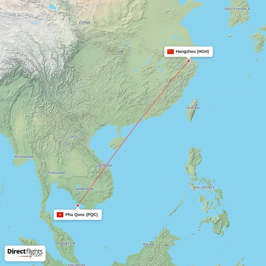 HGH - PQC route map
