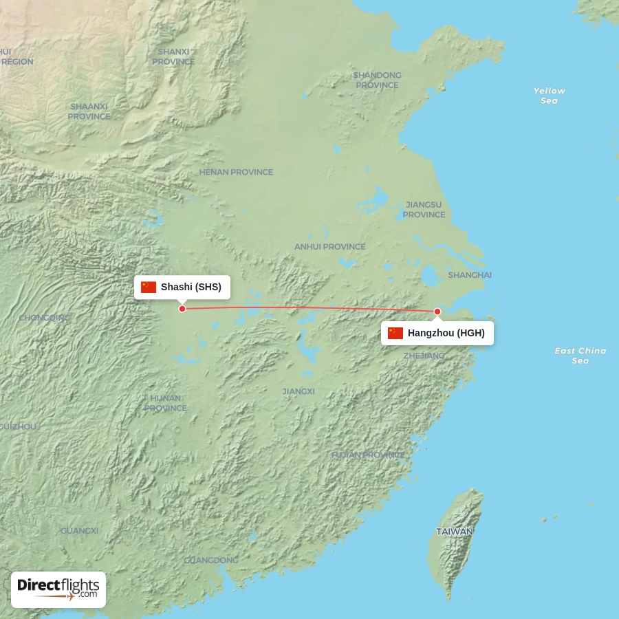 HGH - SHS route map