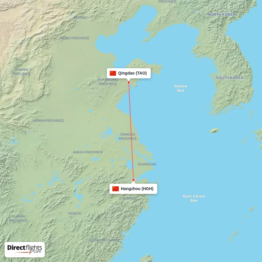 HGH - TAO route map