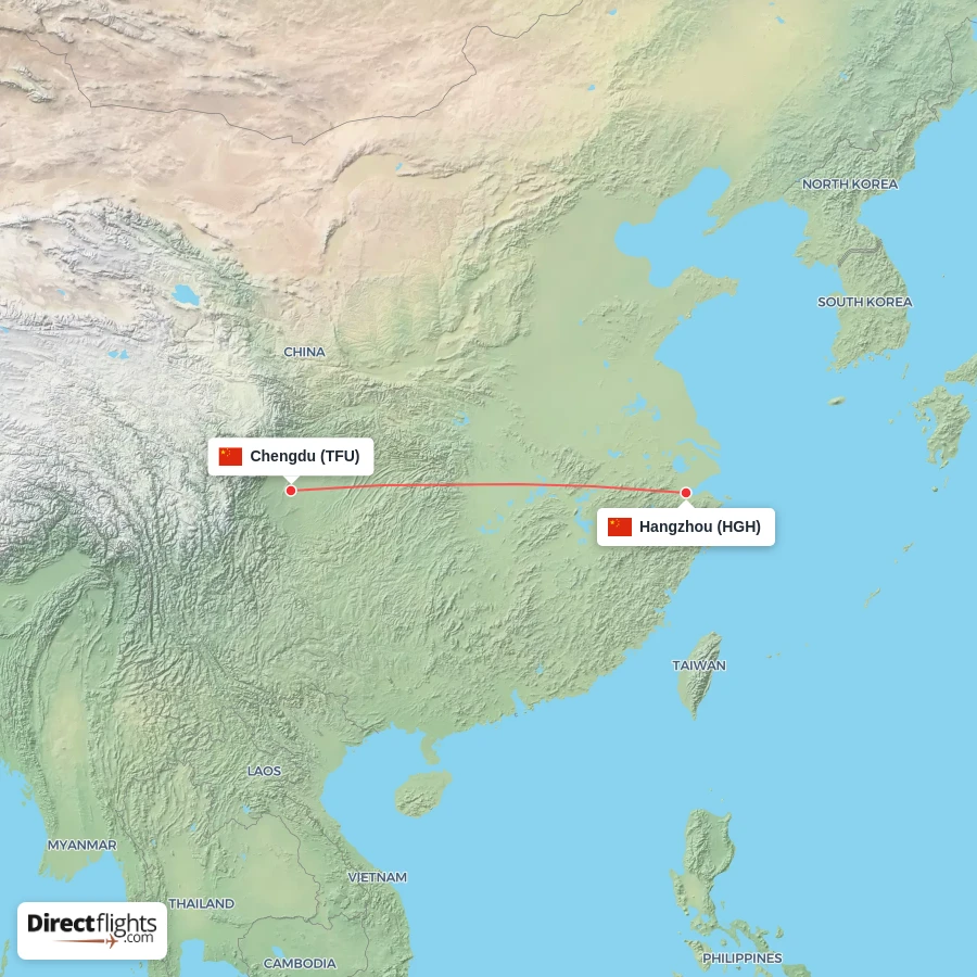 HGH - TFU route map