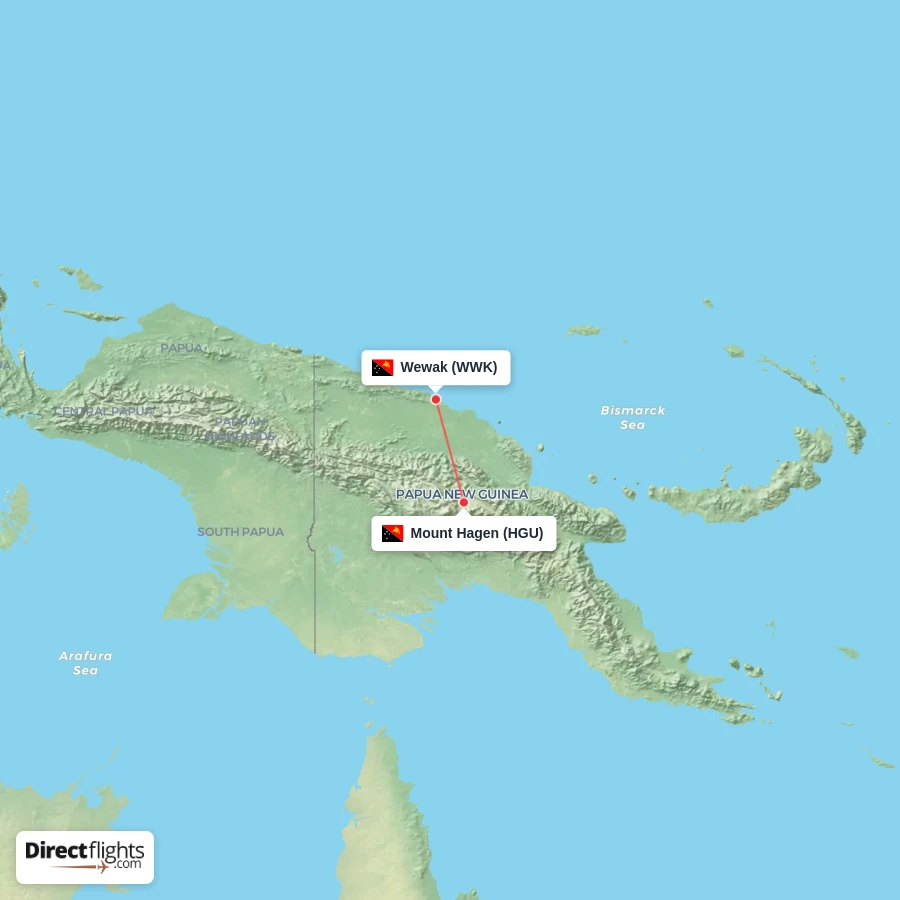 HGU - WWK route map