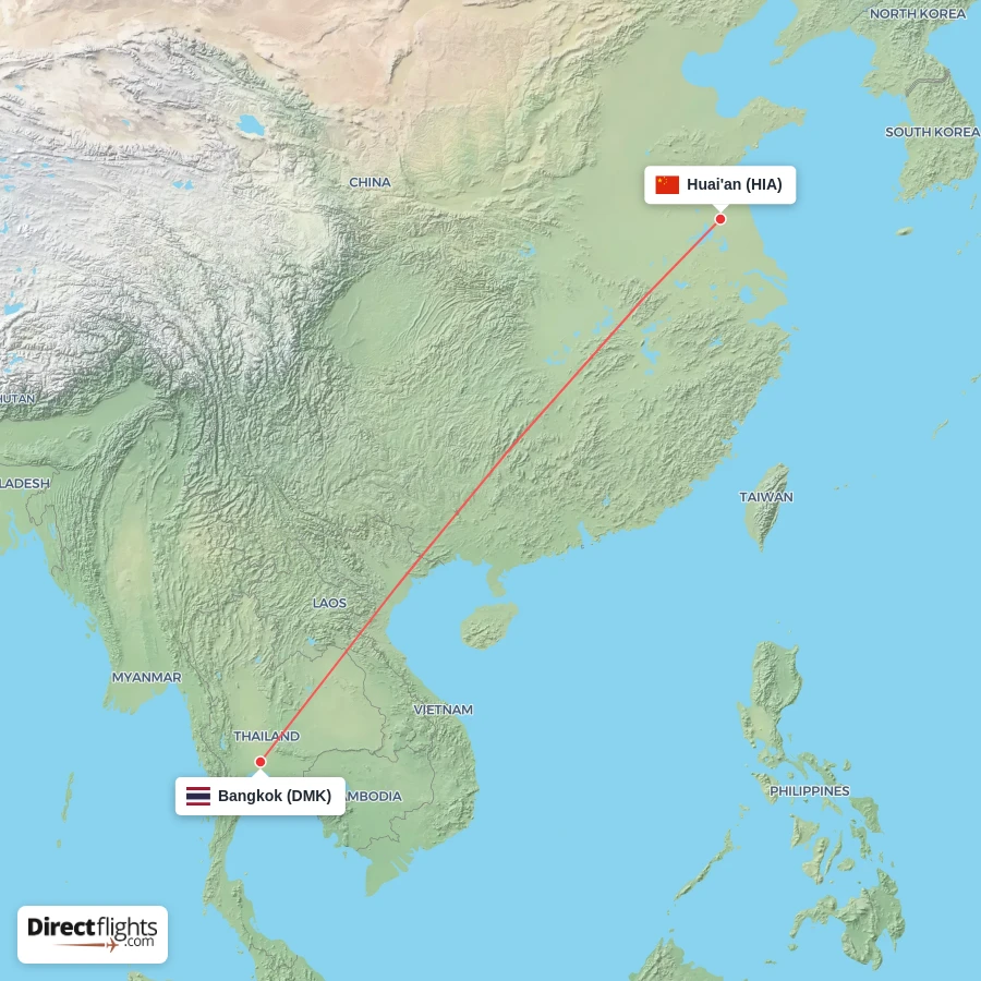 HIA - DMK route map