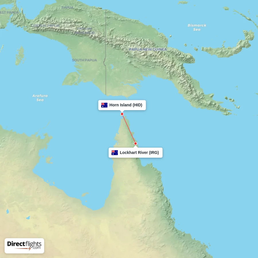 HID - IRG route map