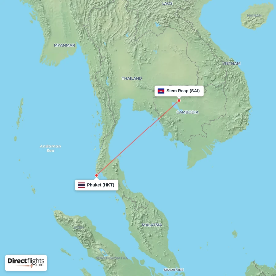 HKT - SAI route map