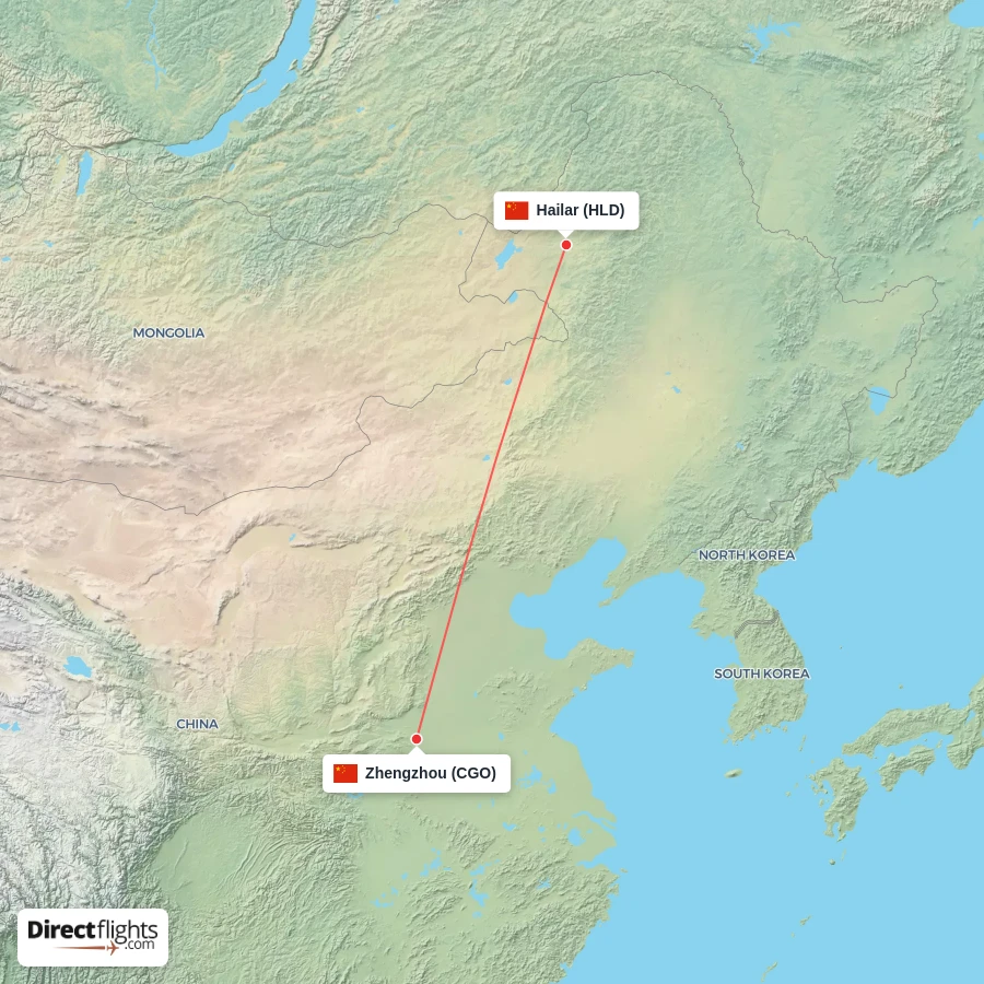 HLD - CGO route map