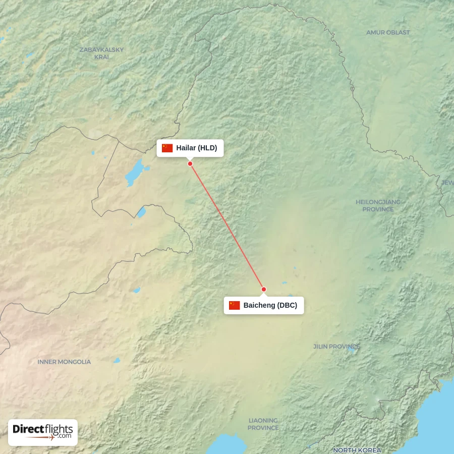 HLD - DBC route map