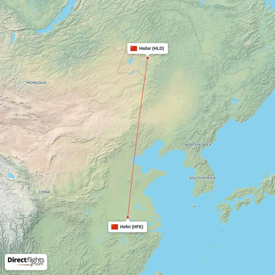 HLD - HFE route map