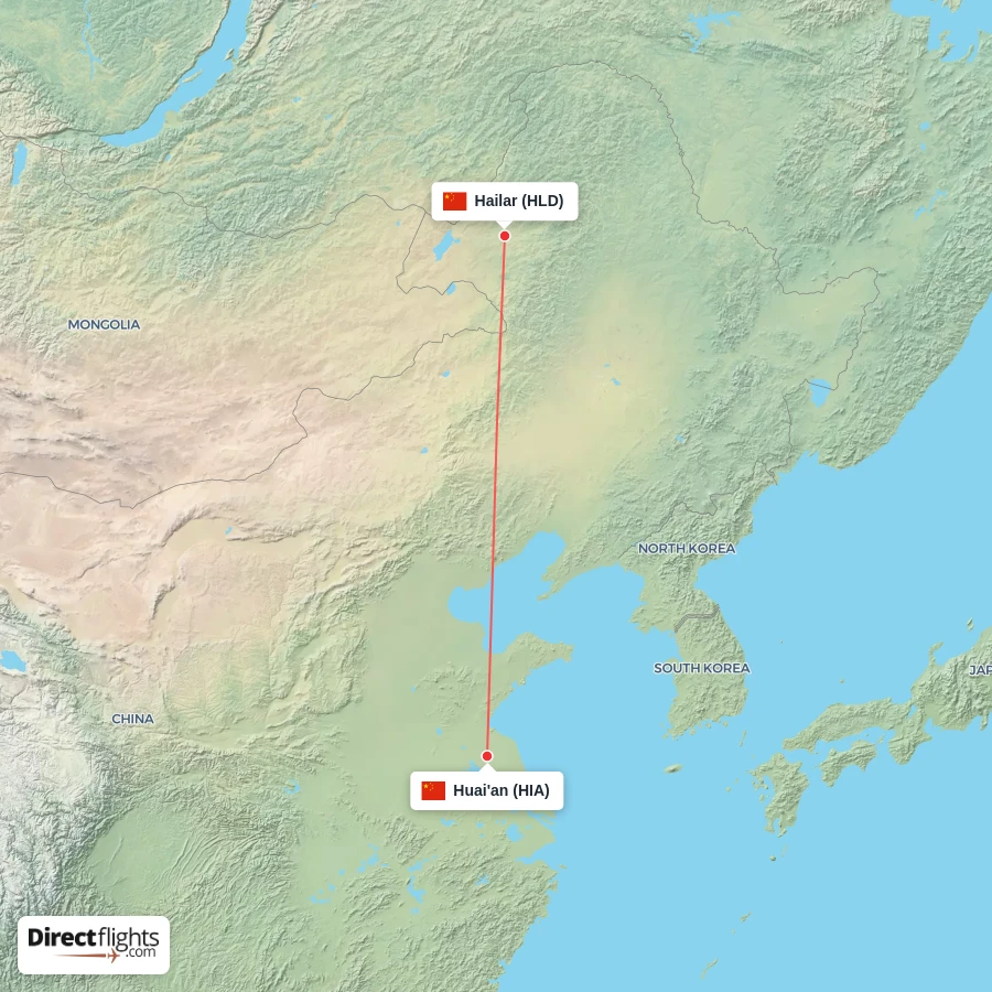 HLD - HIA route map