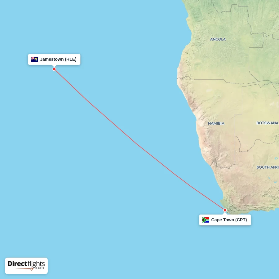 HLE - CPT route map