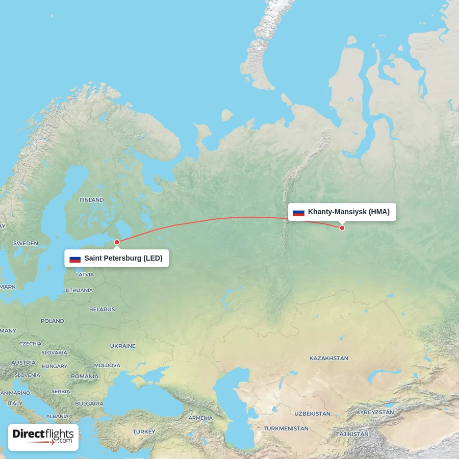 HMA - LED route map