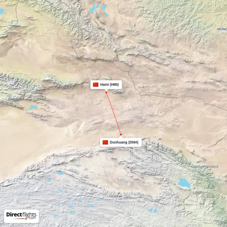 HMI - DNH route map