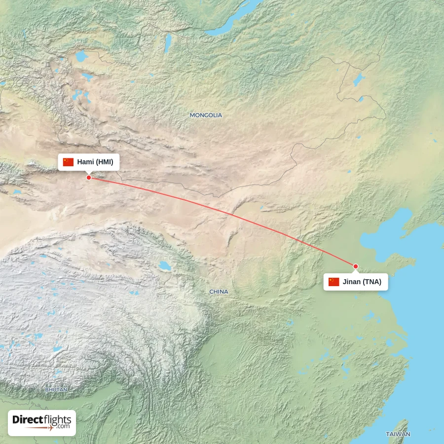 HMI - TNA route map