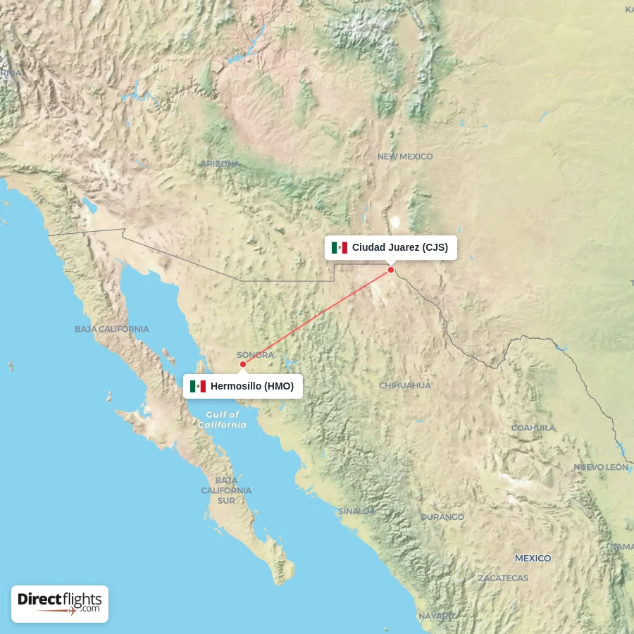 HMO - CJS route map