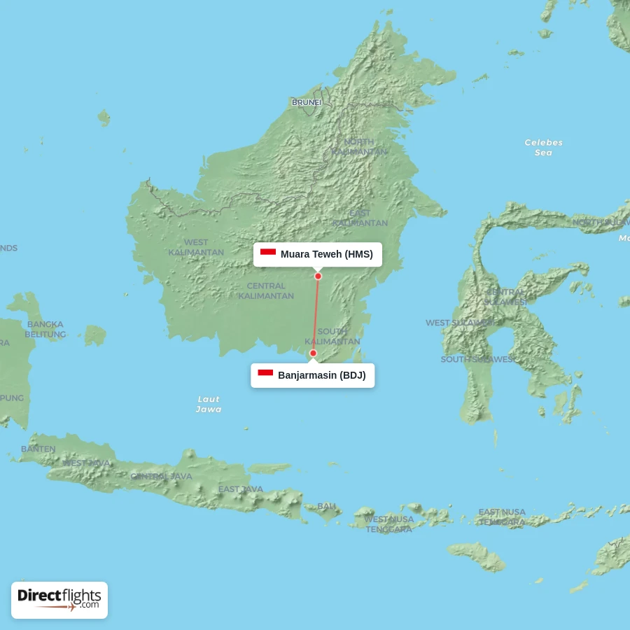 HMS - BDJ route map