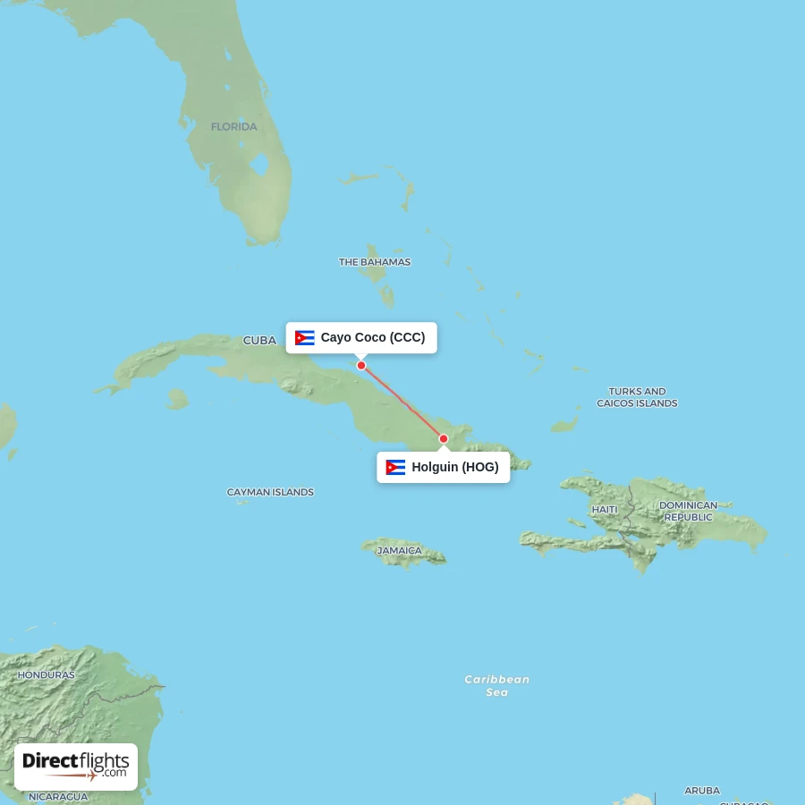 HOG - CCC route map