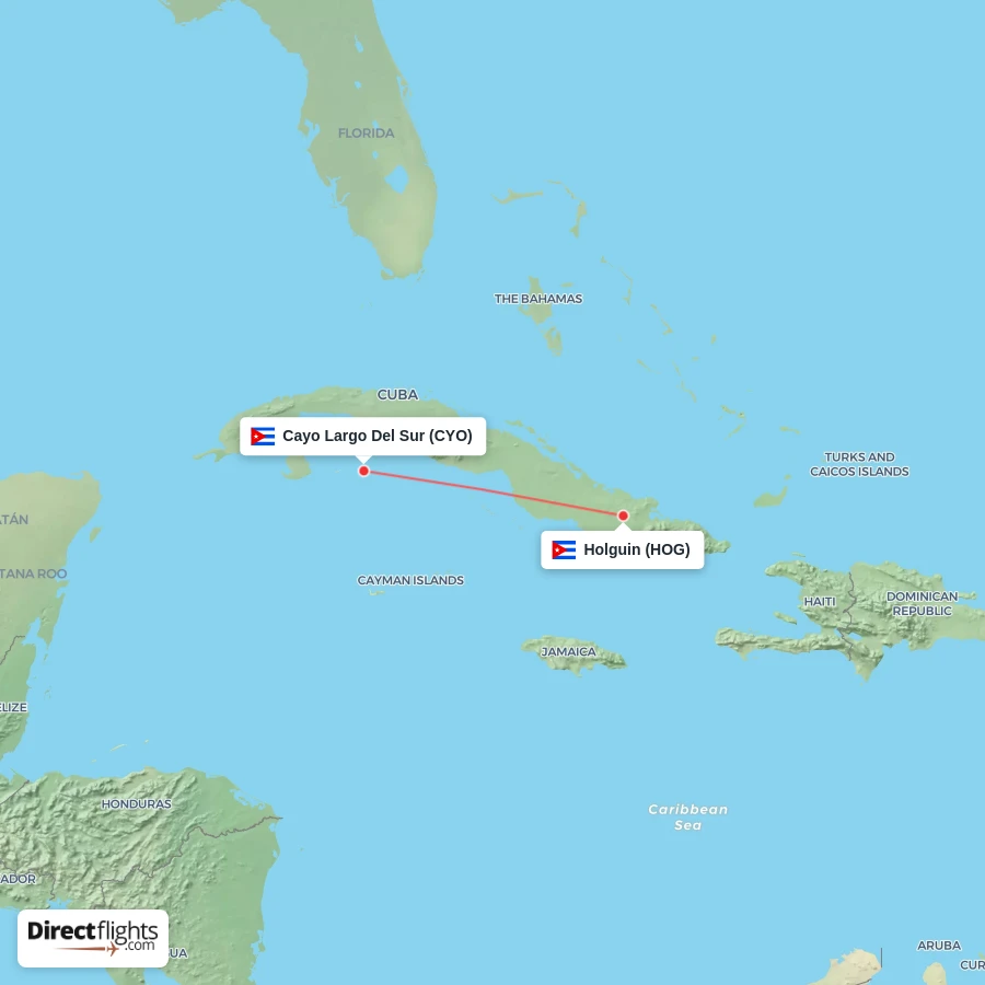 HOG - CYO route map