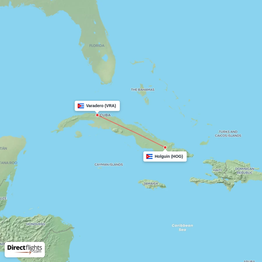 HOG - VRA route map