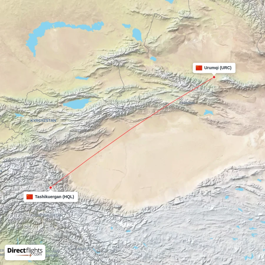 HQL - URC route map