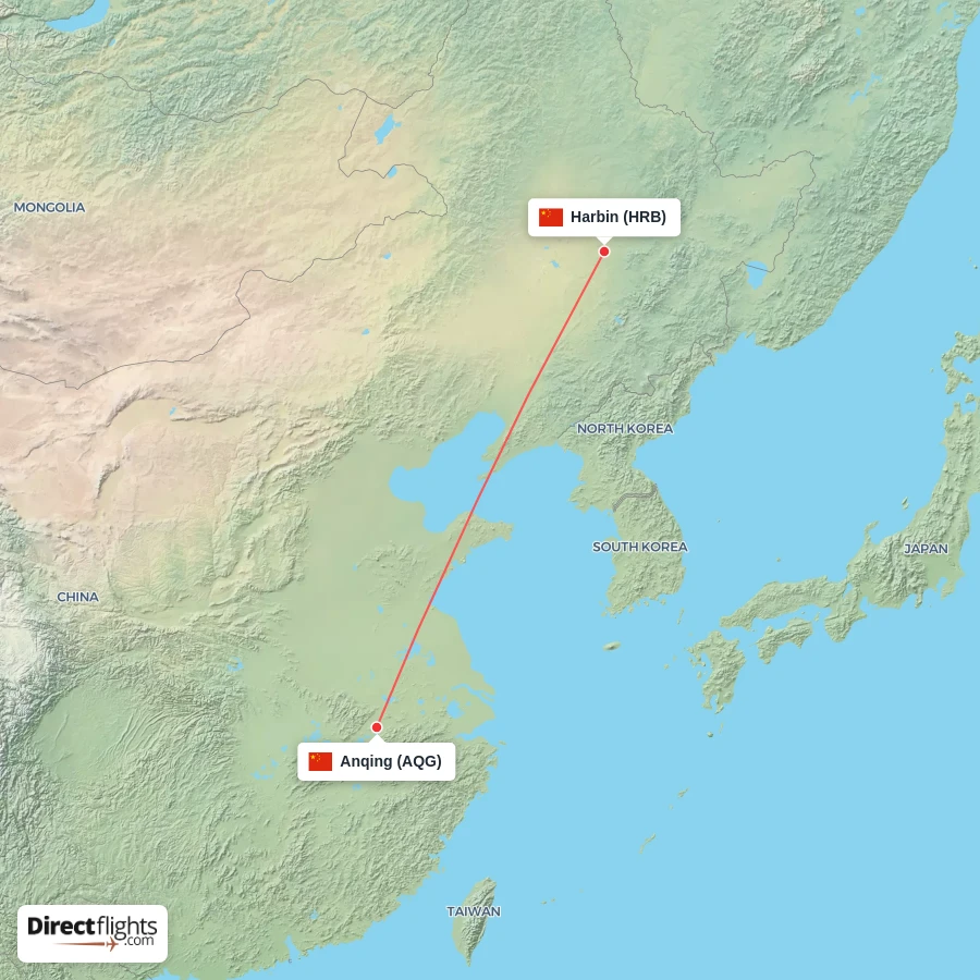 HRB - AQG route map